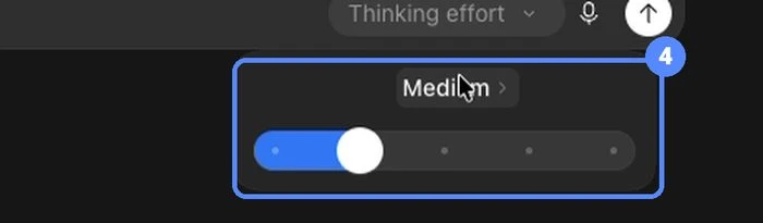 בורר רמת החשיבה על Medium